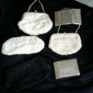 Vintage evening bags sold separately